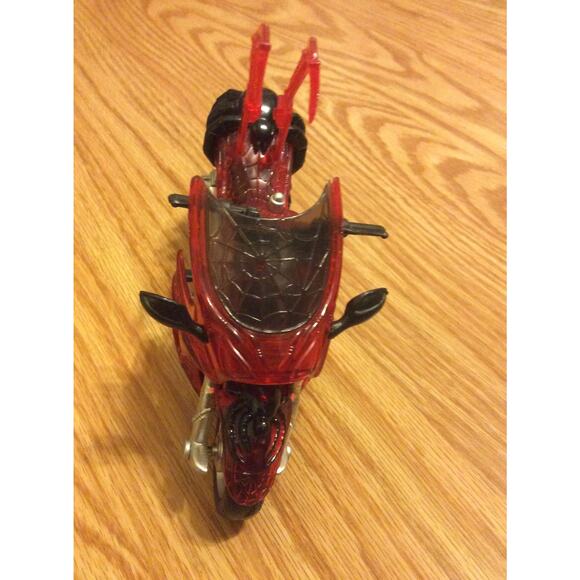 Rare Spiderman Motorbike Motorcycle Bike ToyBiz Vintage 1988 Marvel Superhero - Picture 7 of 7
